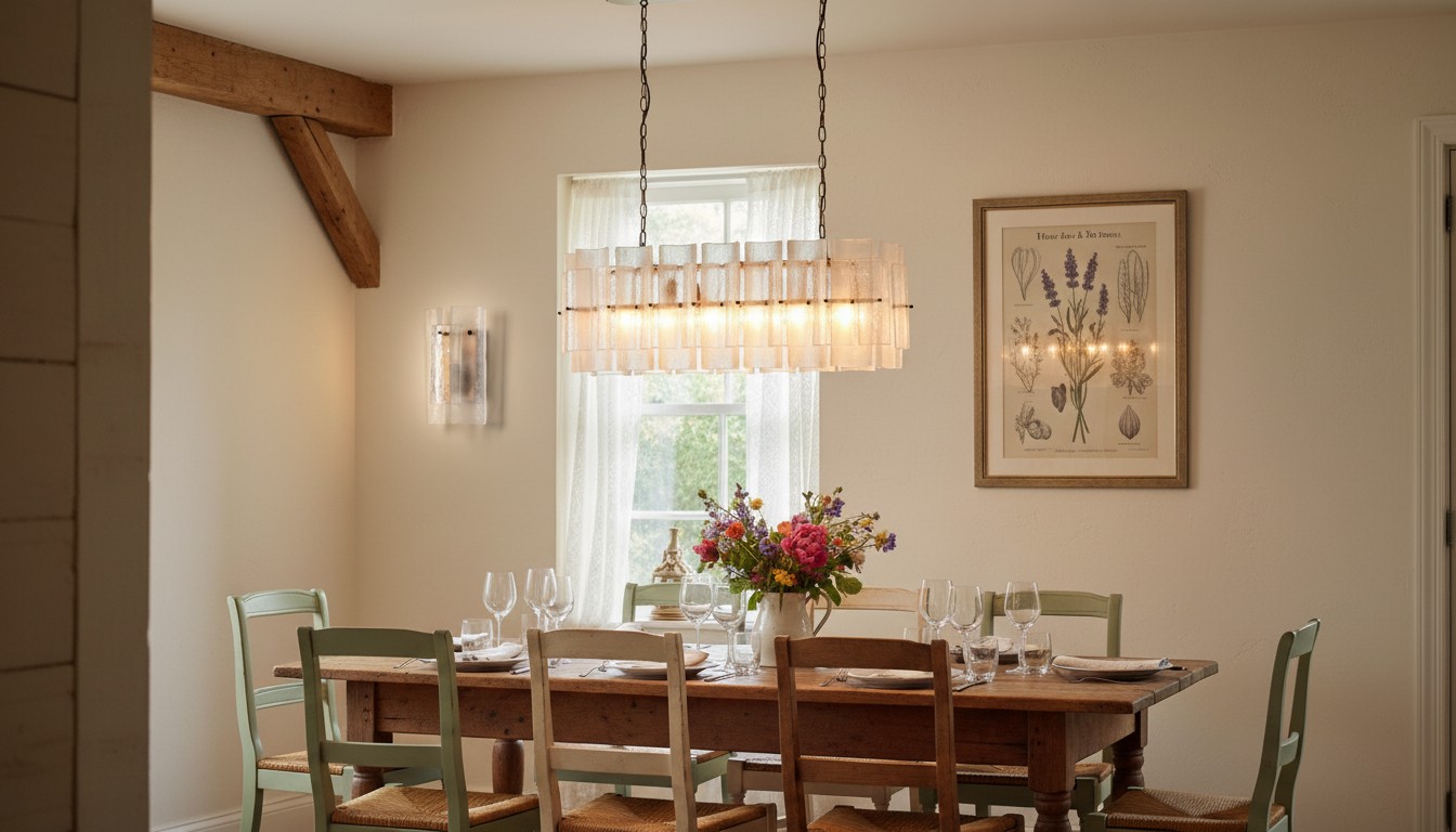 Velora-serie in een eetkamer