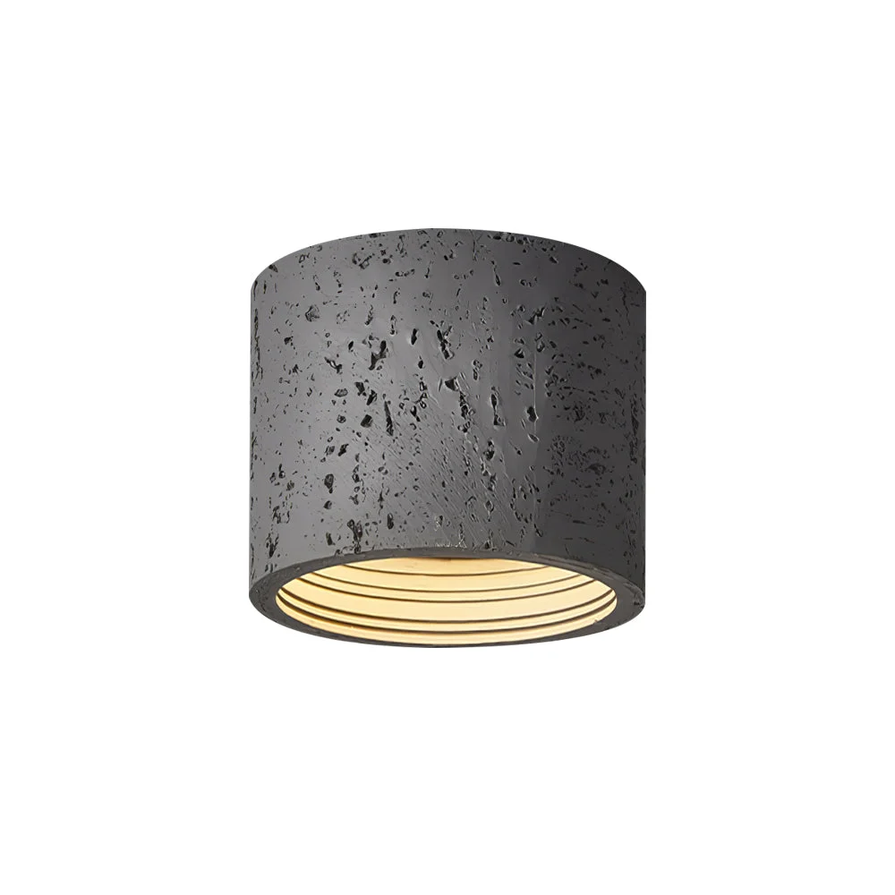 Grijs plafondlamp