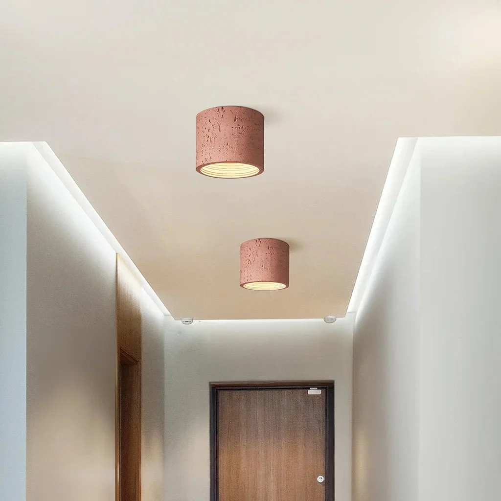 Plafondlampen als cluster