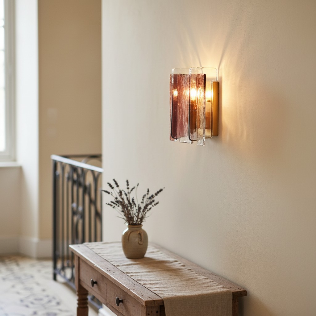 Blason wandlamp in gangopstelling