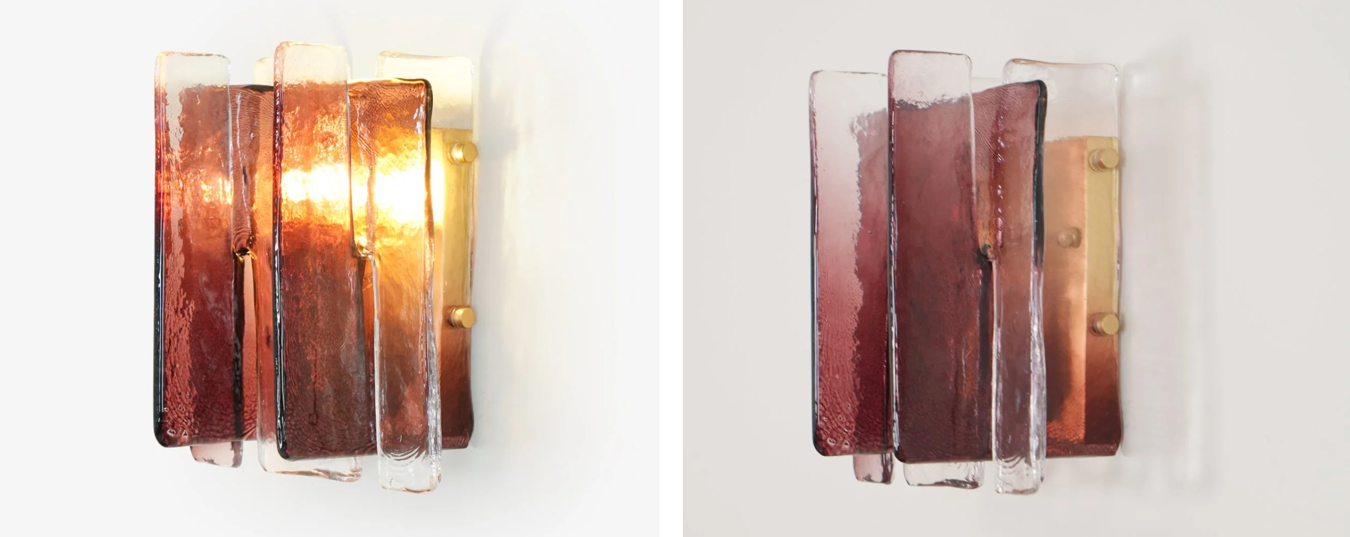 Lichtschakeleffect van de Blason wandlamp