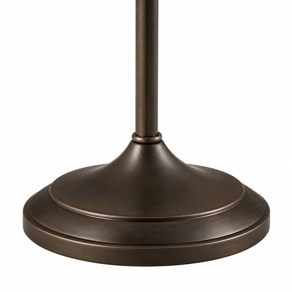 Metalen voet van de vloerlamp