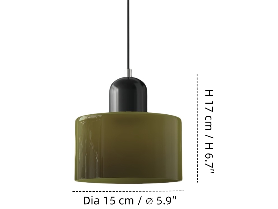 Afmetingen van de Morandi hanglamp