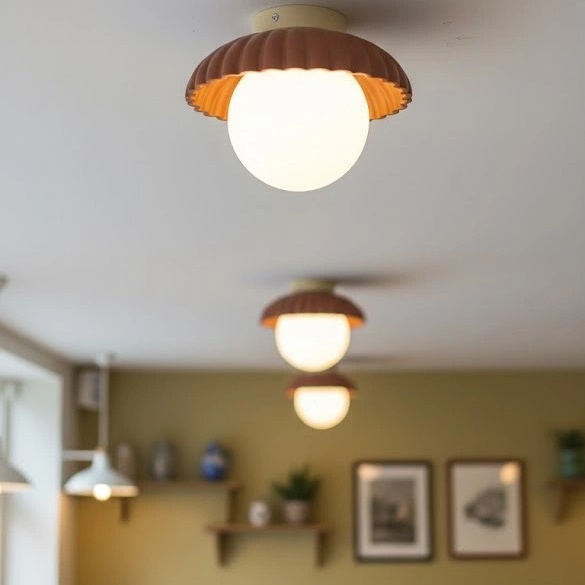 Fotorecensie van de Alien plafondlamp in een kamer