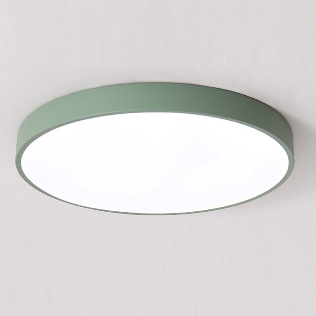 Zwarte LED-plafondlamp