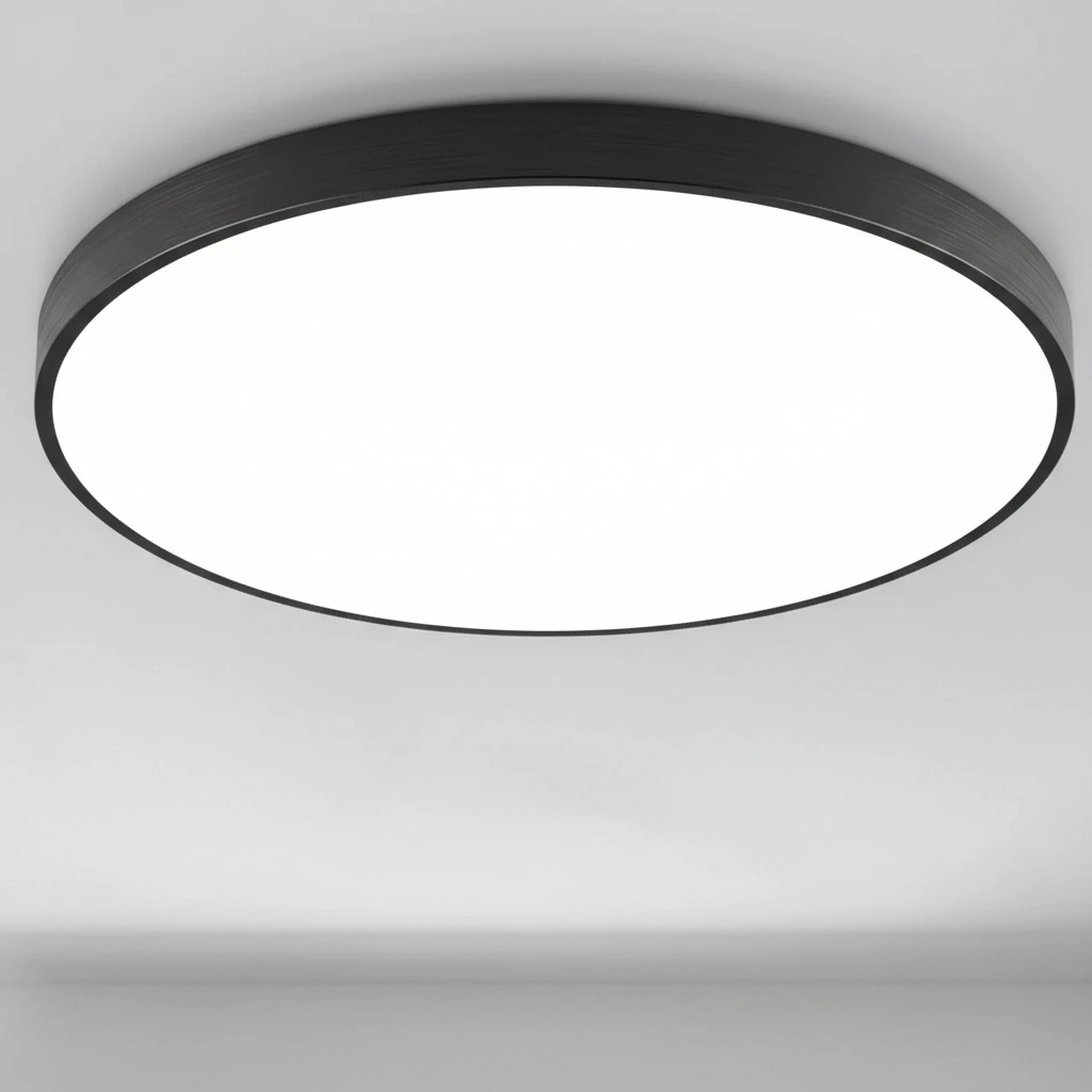 Blauwe LED-plafondlamp