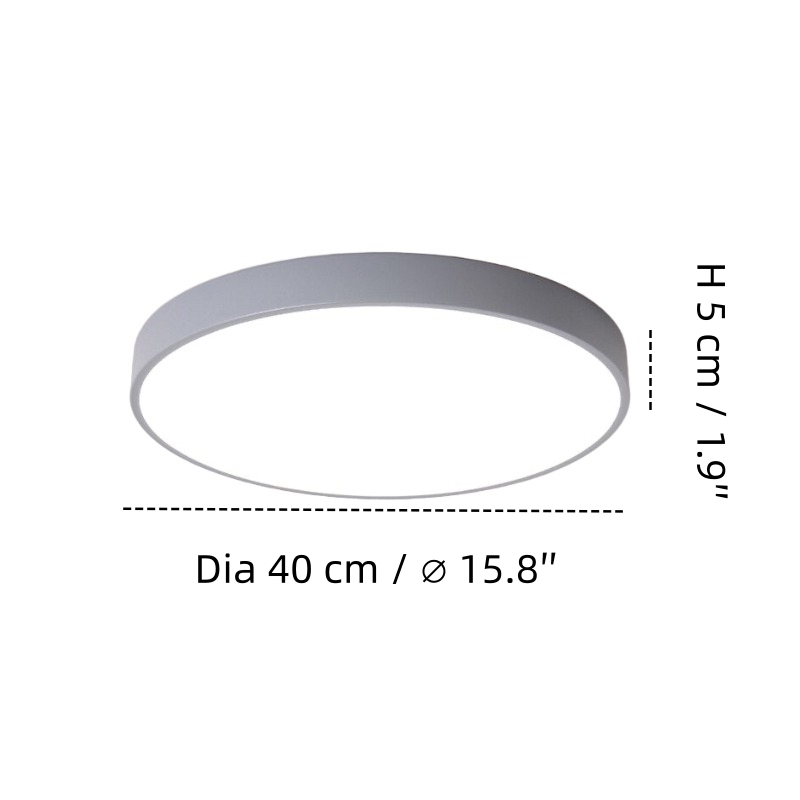 Afmeting Dia 40 cm