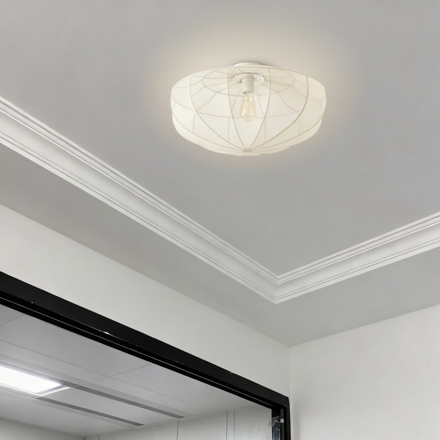 Klantfoto met Lumifil lamp aan het plafond