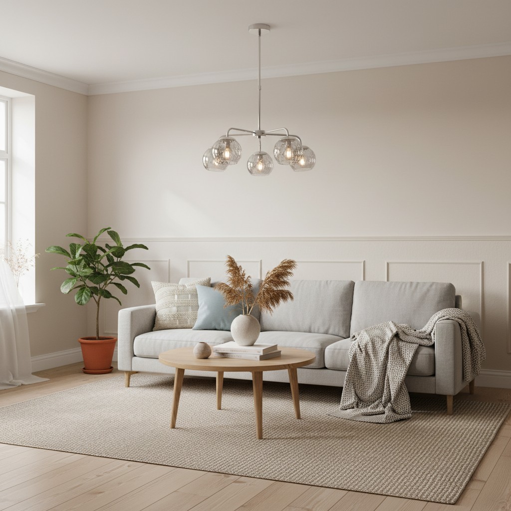 Tracian lamp in moderne woonkamer