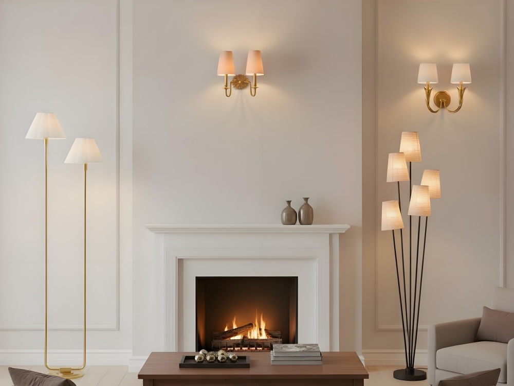 Duova-serie verlichting in woonkamer