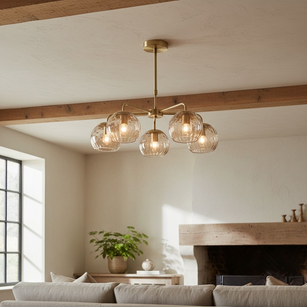 Tracian lamp boven zithoek