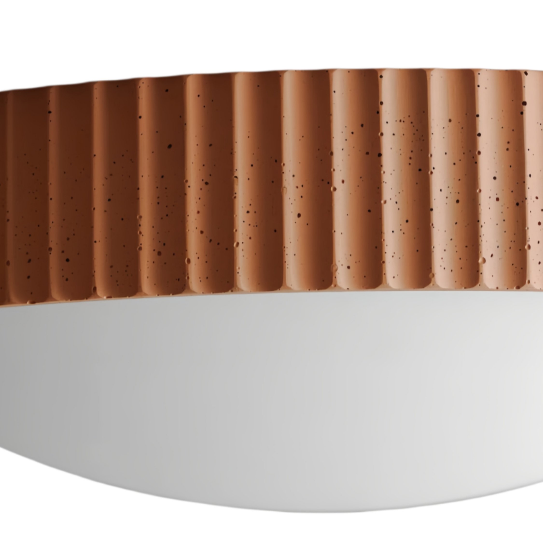 Terracotta Acrion plafondlamp detail