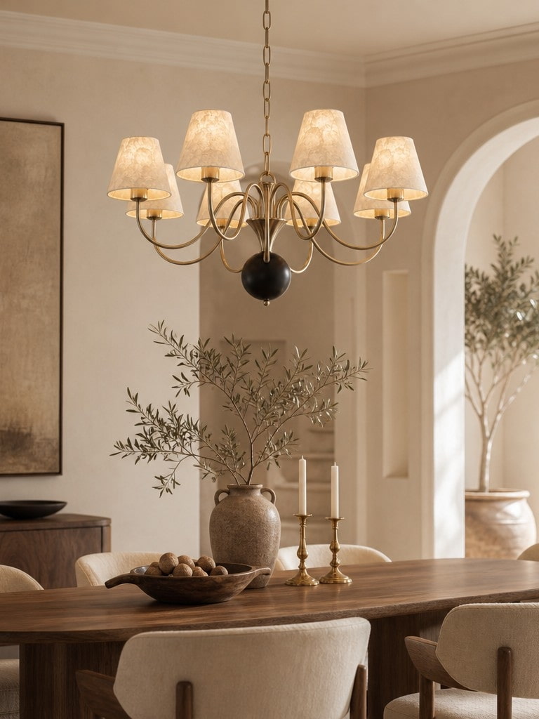 Klantfoto van Micahell chandelier in eetruimte