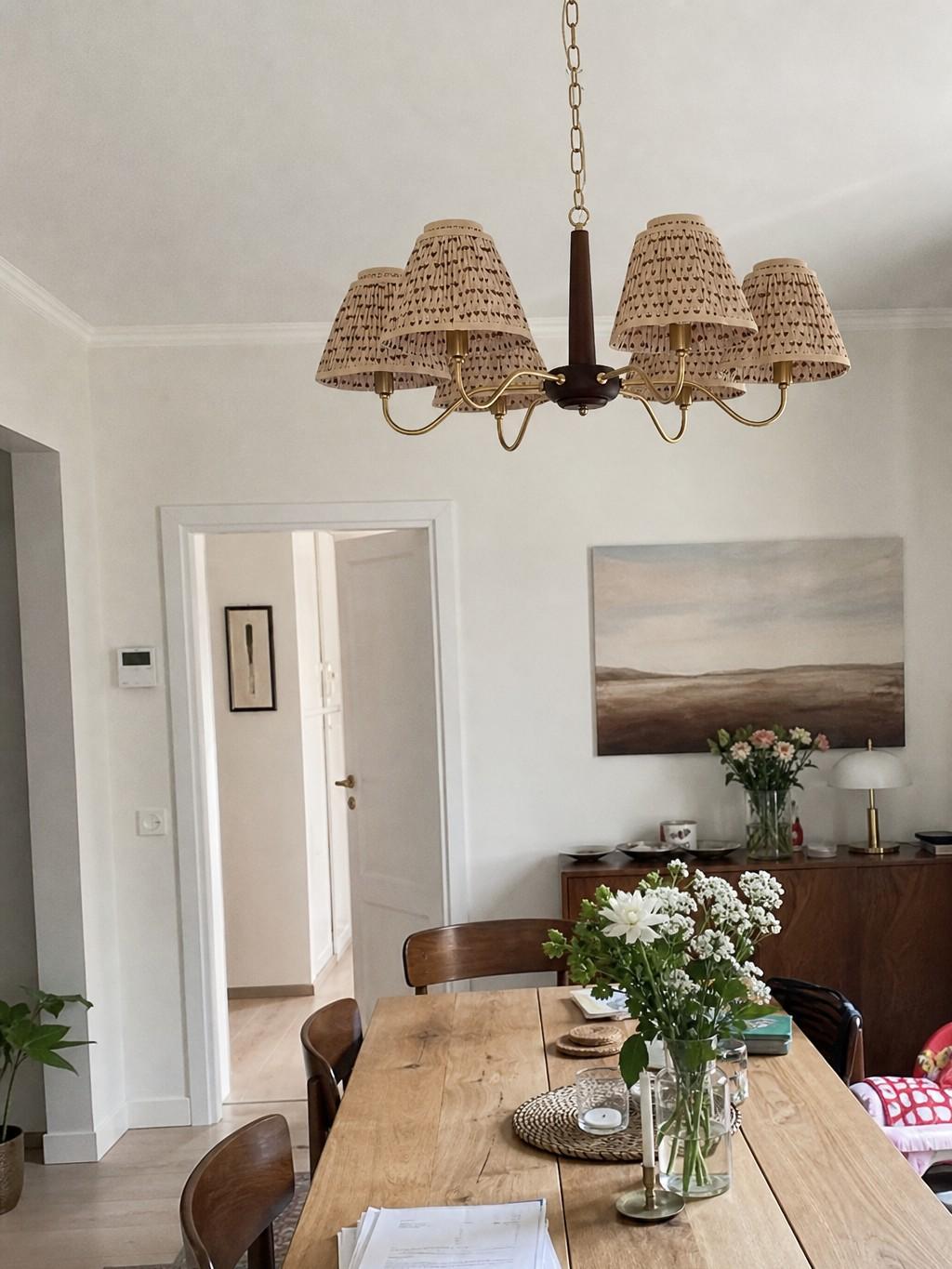 Solmire plafondlamp in woonkamer