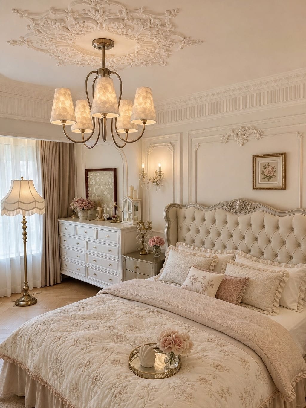 Klantfoto van Micahell chandelier in groene keuken