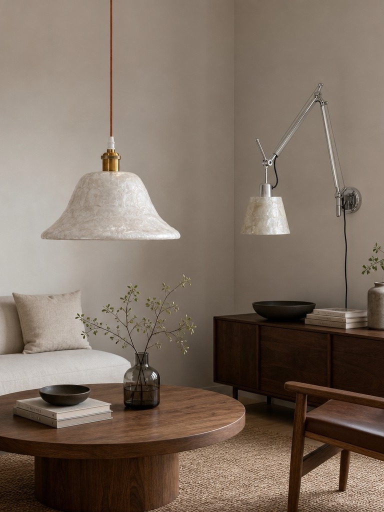 Customer dining room photo with Lunavera lighting