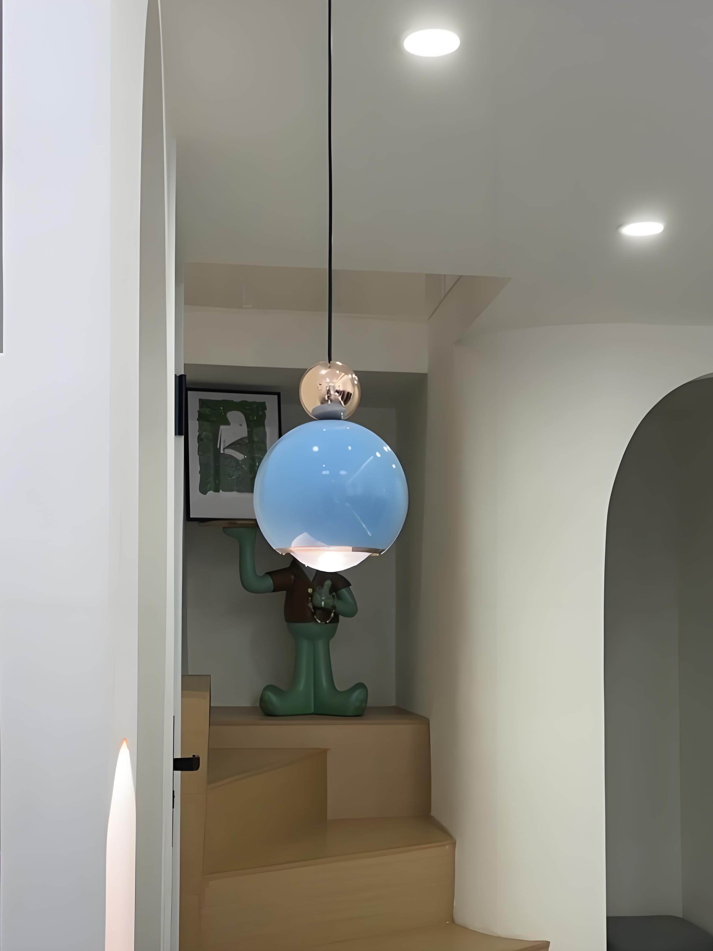 Sfeervolle toepassing van de wandlamp