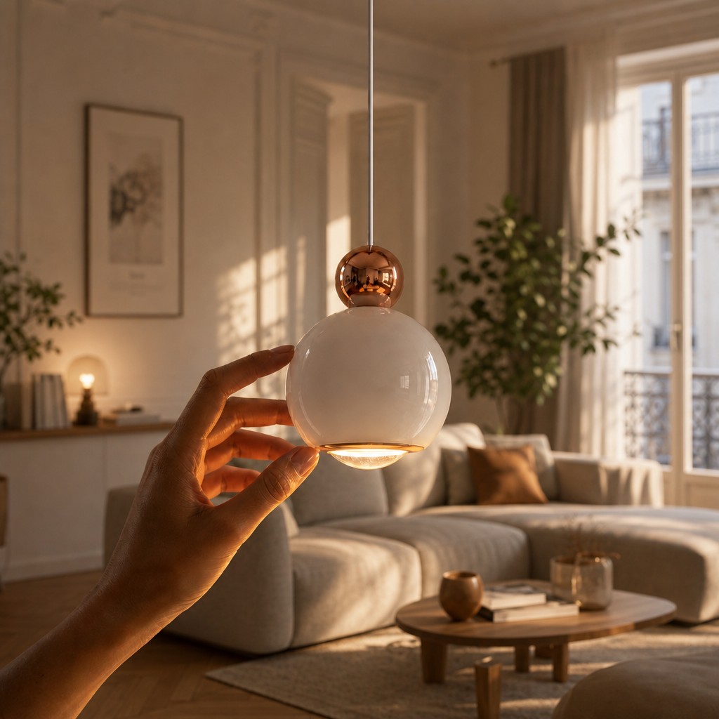 Touchbedieningsfunctie van de bolvormige lamp