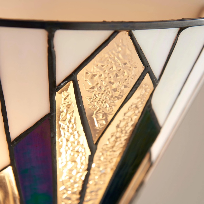 Getextureerd gouden glas