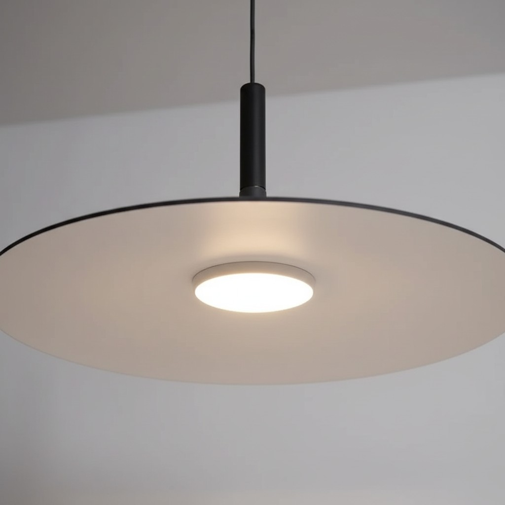 Detailweergave van de lichtbron onder de kap