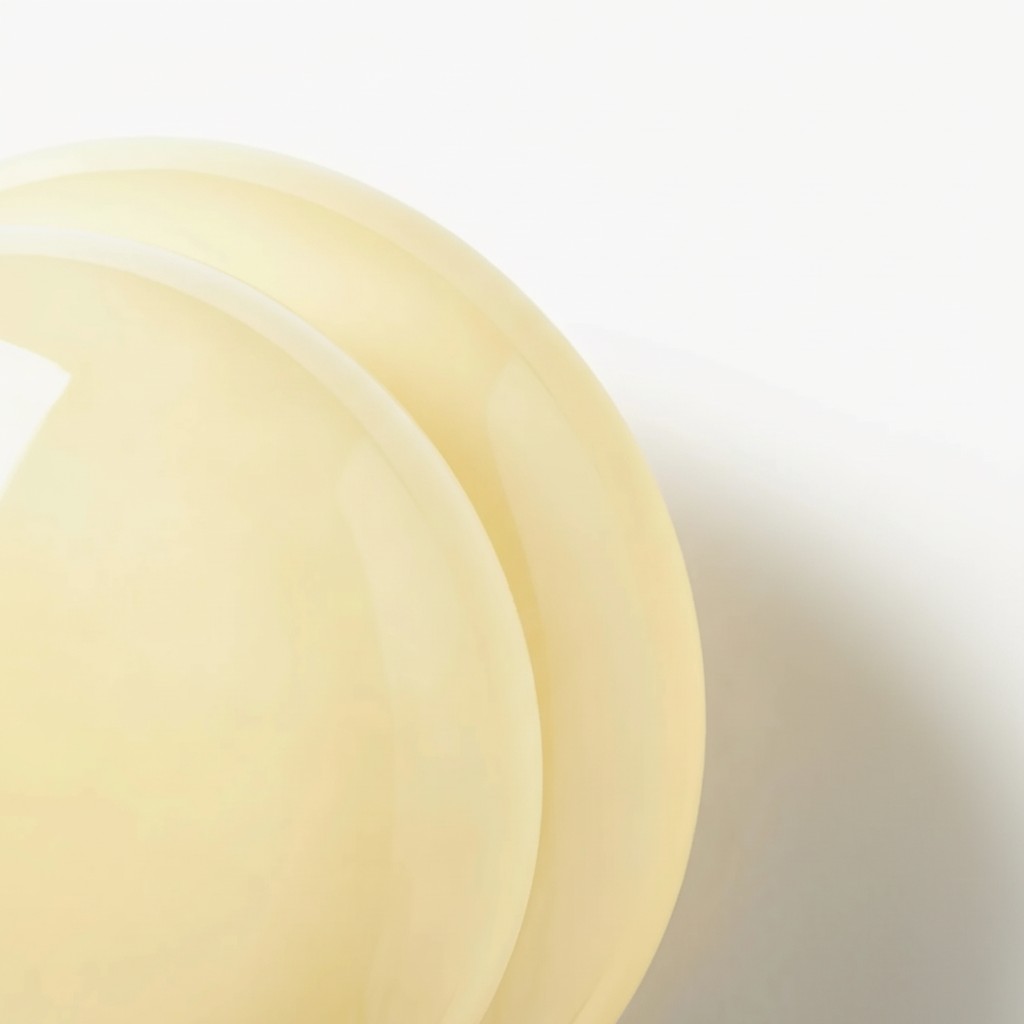 Gedetailleerde weergave van de kap van opaalglas