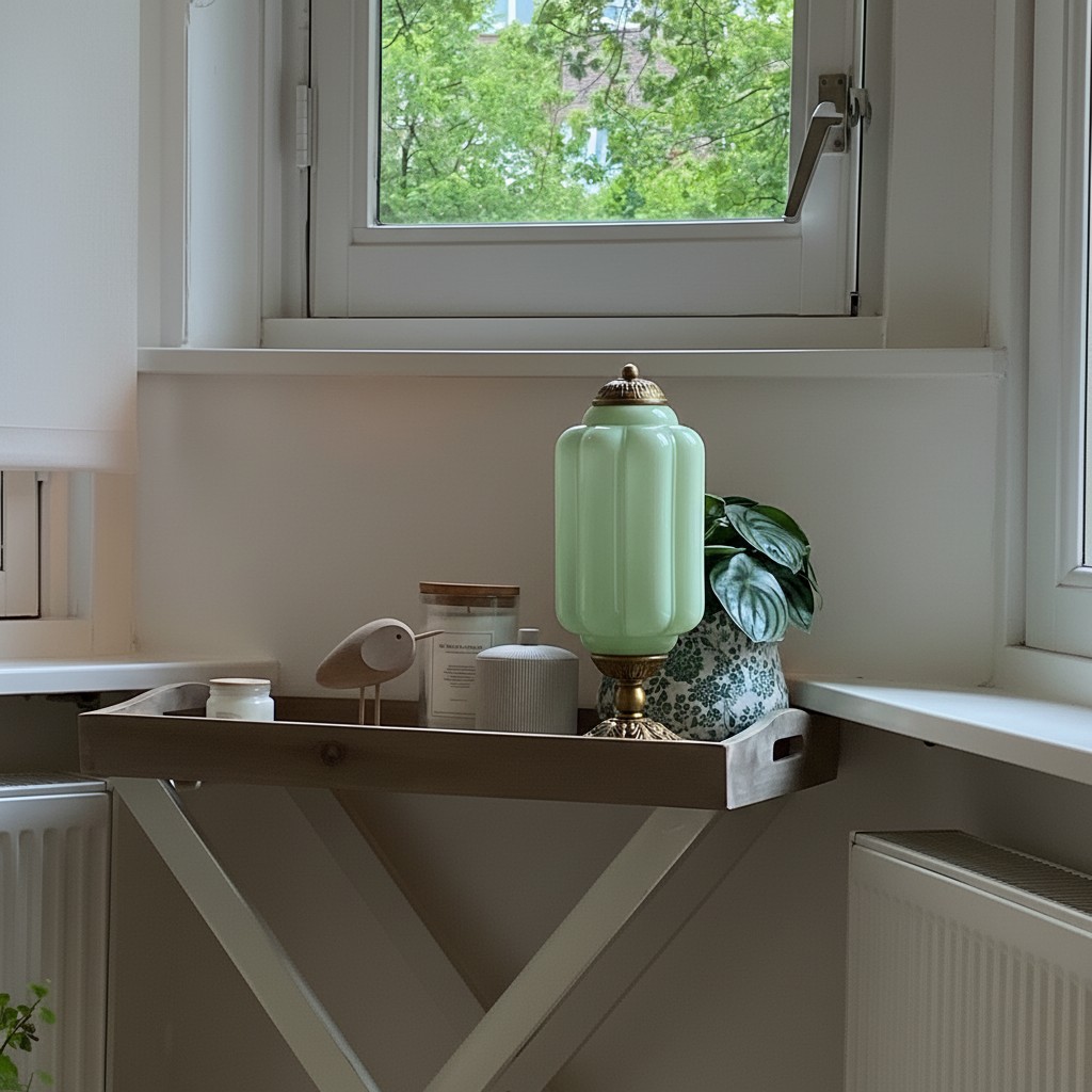 Fotorecensie van de groene Eloise tafellamp