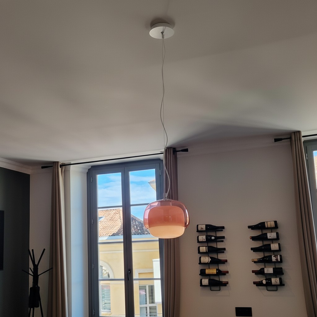 Fotorecensie met roze Clinco lamp