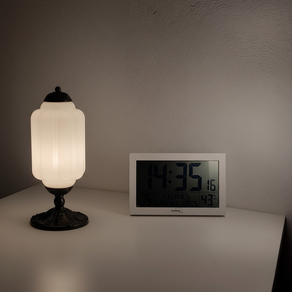 Fotorecensie van de Eloise tafellamp met zachte verlichting