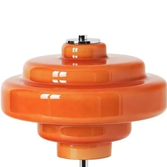 Oranje Koloro glazen kap detail