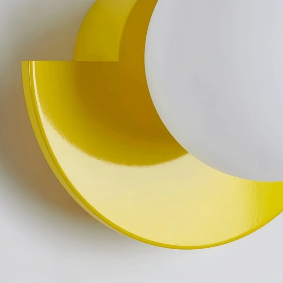 Macaron wandlamp detail