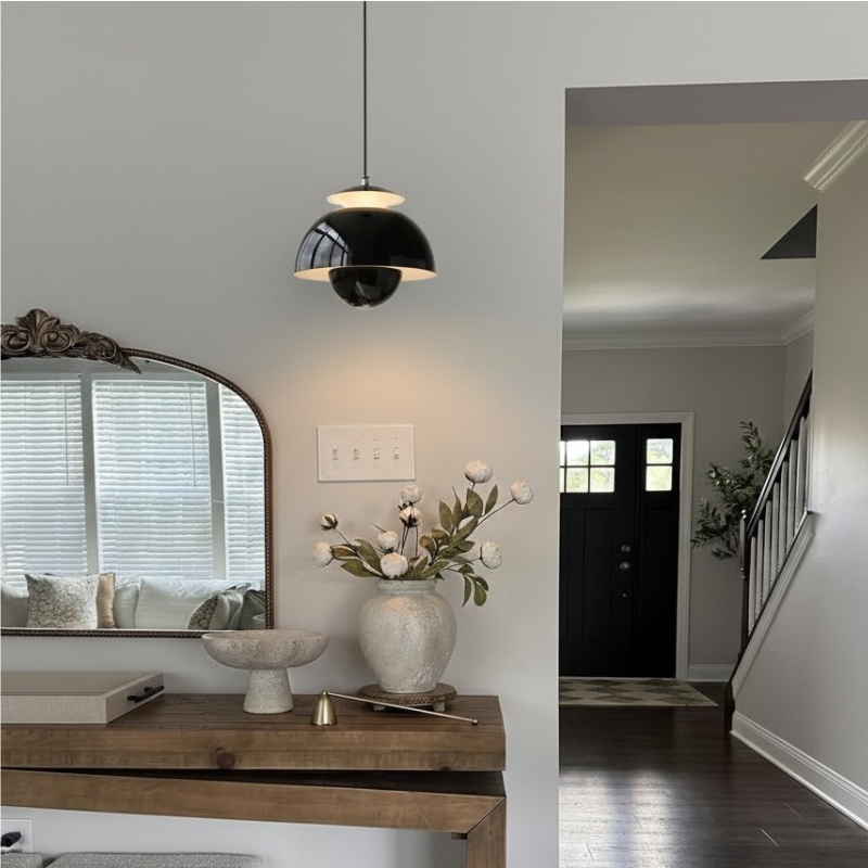 Fotorecensie met zwarte Orin hanglamp