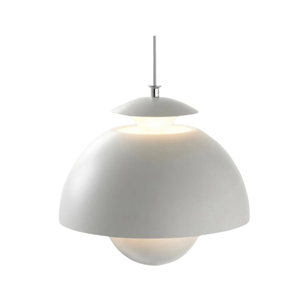Witte uitvoering van de Orin hanglamp
