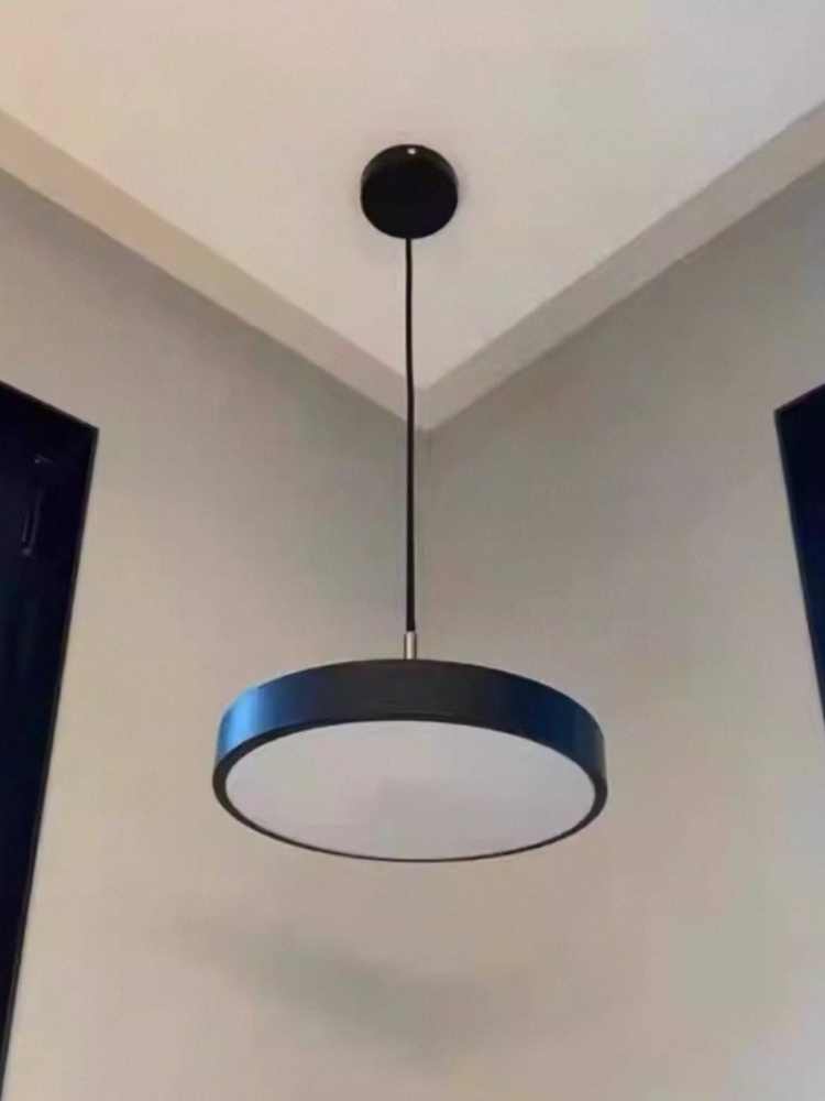 Fotorecensie van blauwe hanglamp