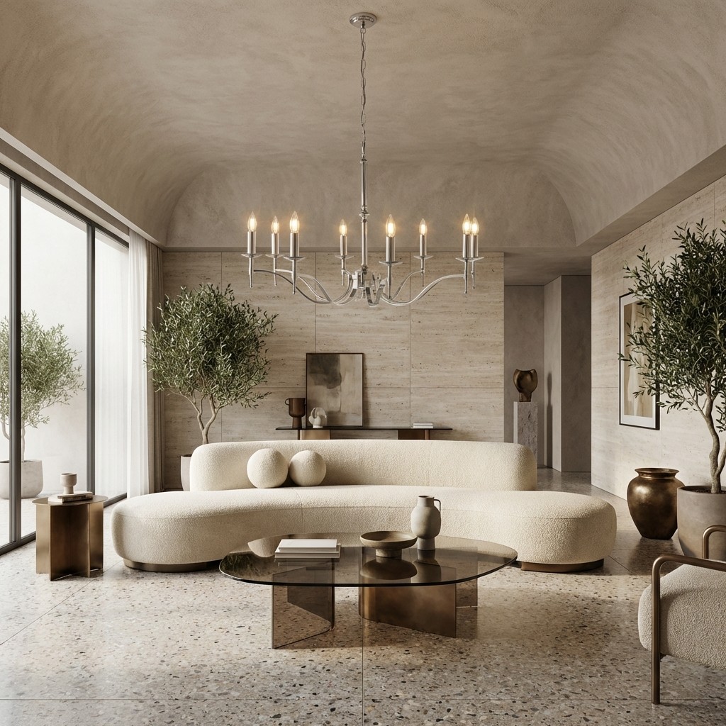 Tela chandelier modern customer room photo