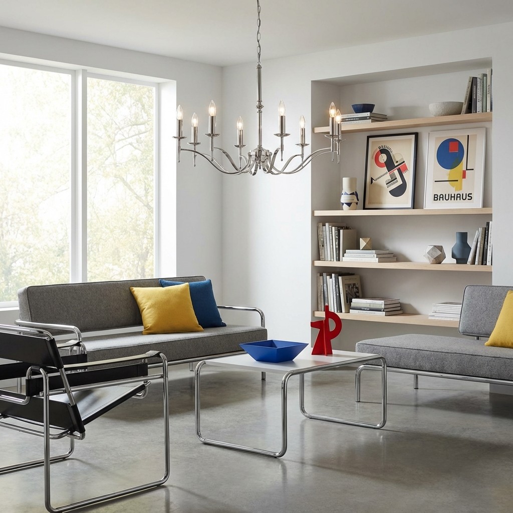 Tela chandelier in a bright room