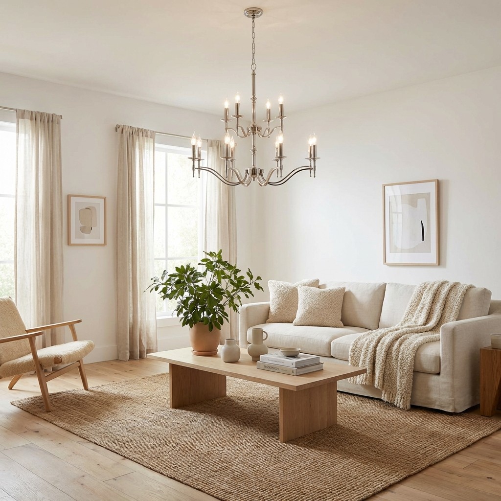 Tela chandelier bright customer room photo