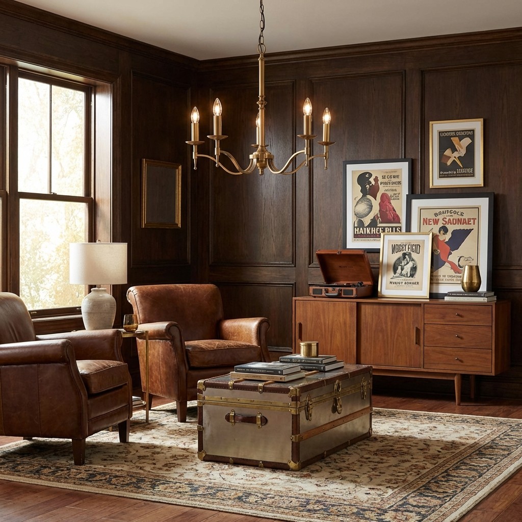 Tela chandelier warm customer room photo