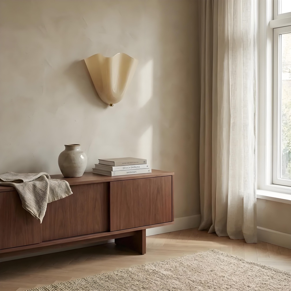Bellina wandlamp in een rustige woonruimte