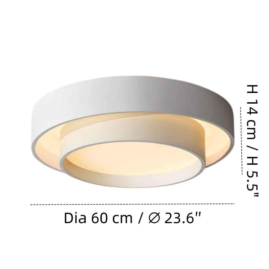 Diameter 60 cm x Hoogte 14 cm