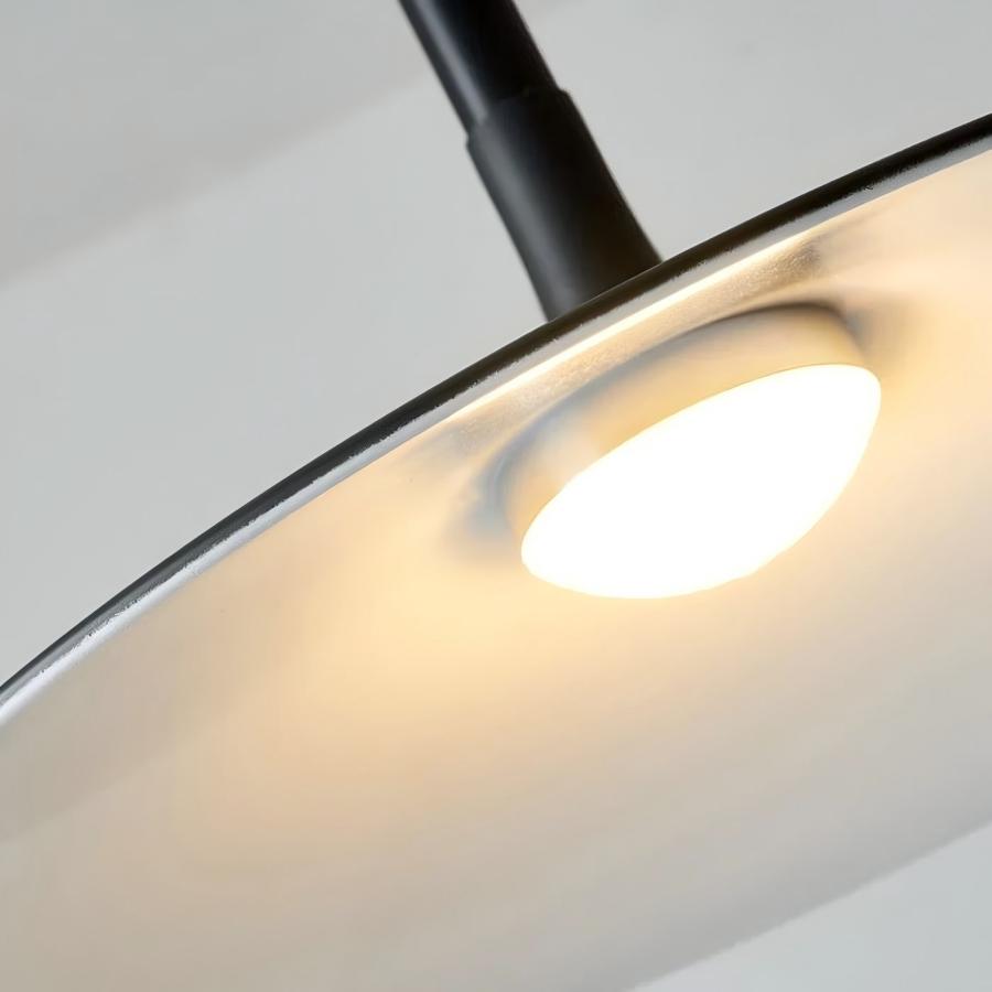 Detail van de verlichte onderzijde