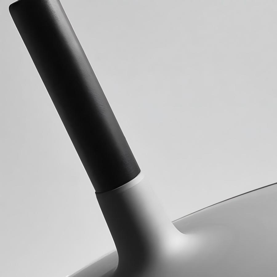 Detail van de afwerking van de hanglamp