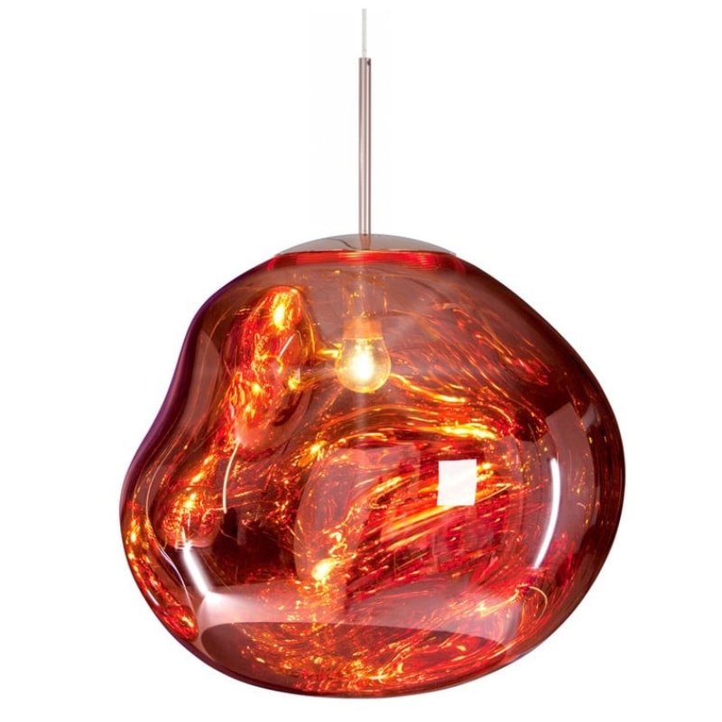 Lavavormige hanglamp — stijlweergave 1