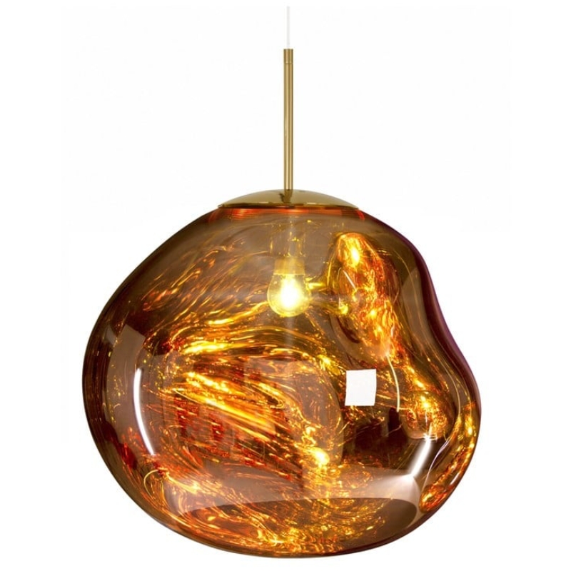Lavavormige hanglamp — stijlweergave 3