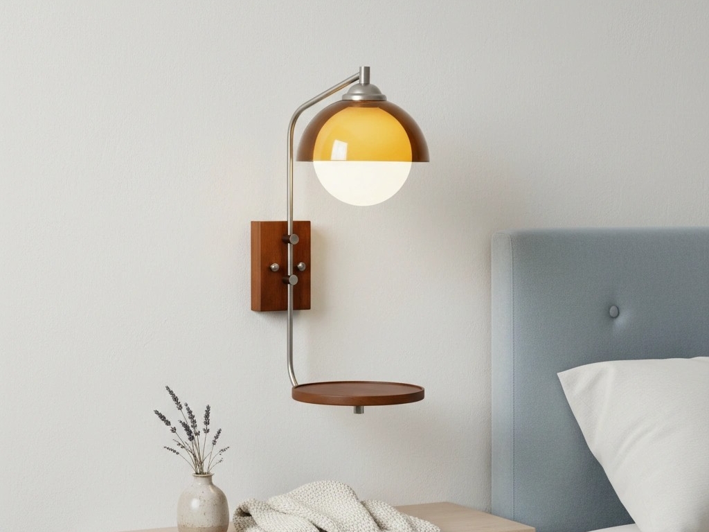 Variante de lampe à baguette Lange lit naast