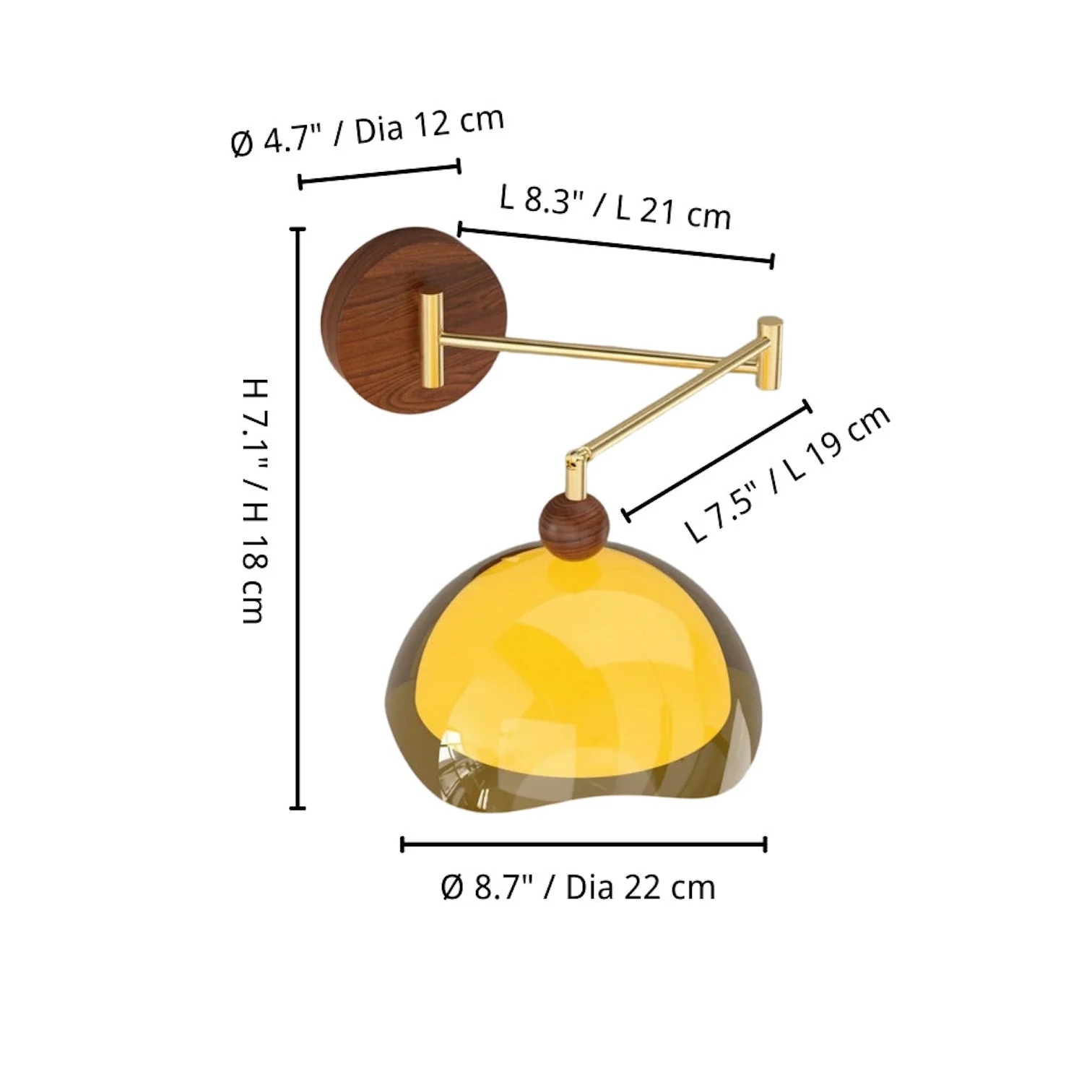Afmetingen maat C