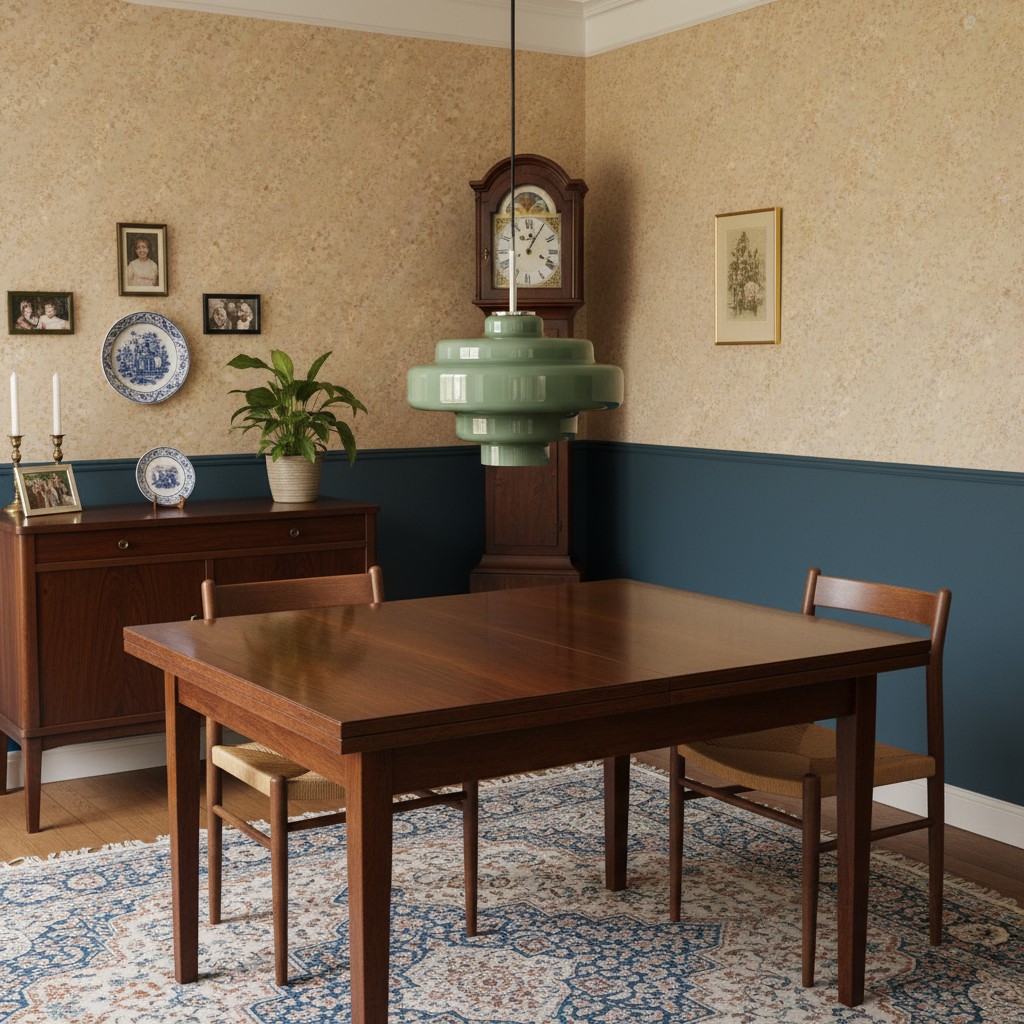 Koloro hanglamp in een retro interieur