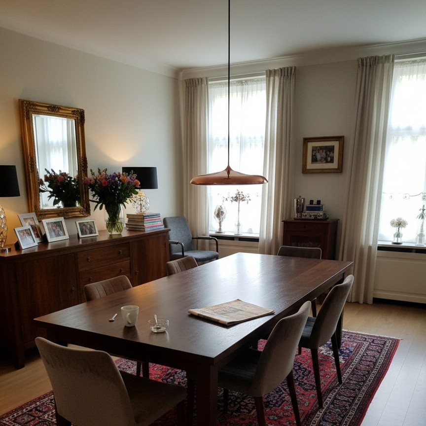 Fotorecensie Macaron hanglamp in eetkamer