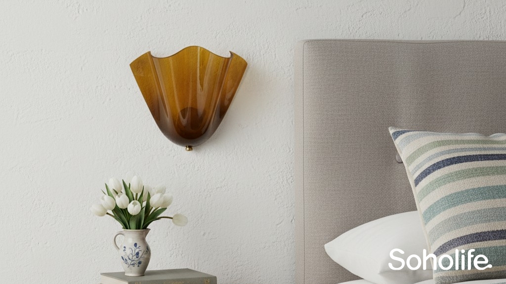Bellina wandlamp in een modern slaapkamerinterieur