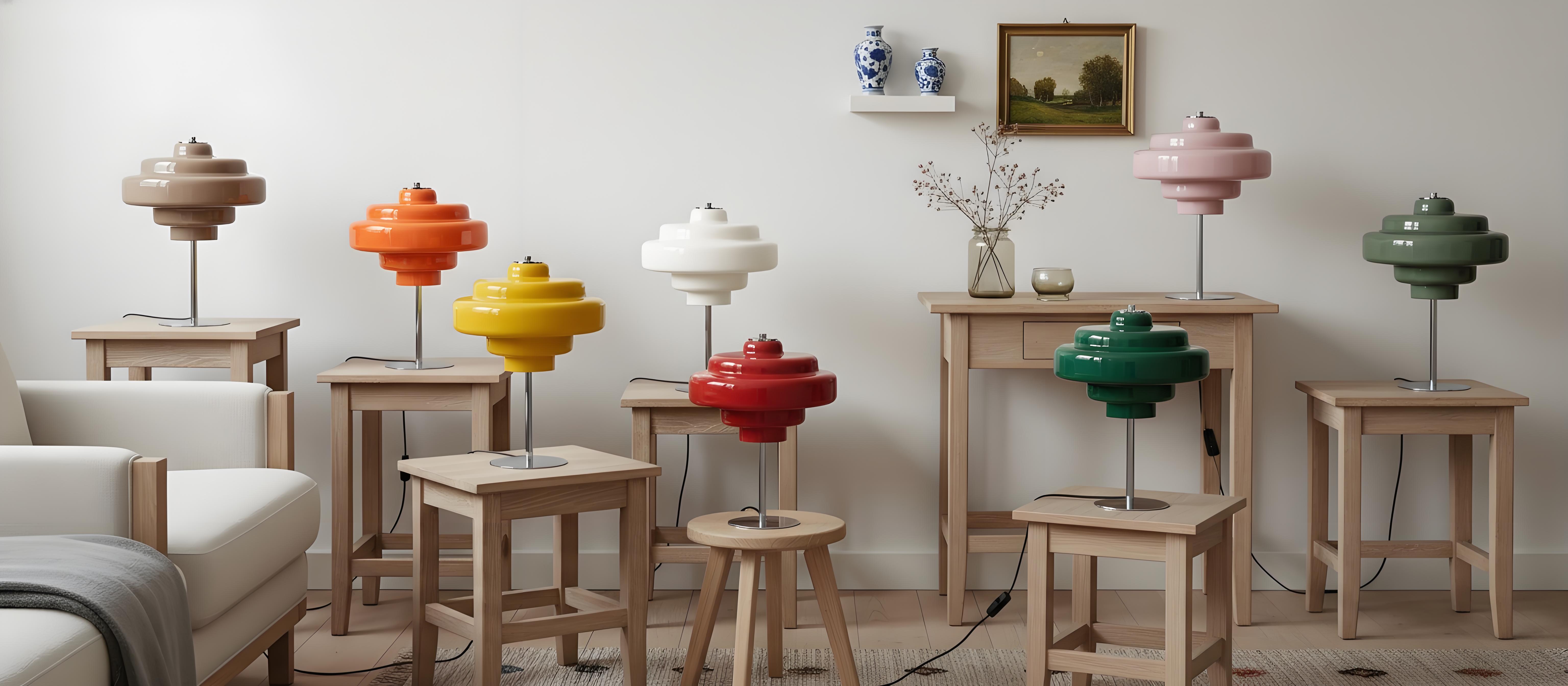 Koloro lampen in verschillende kleuren
