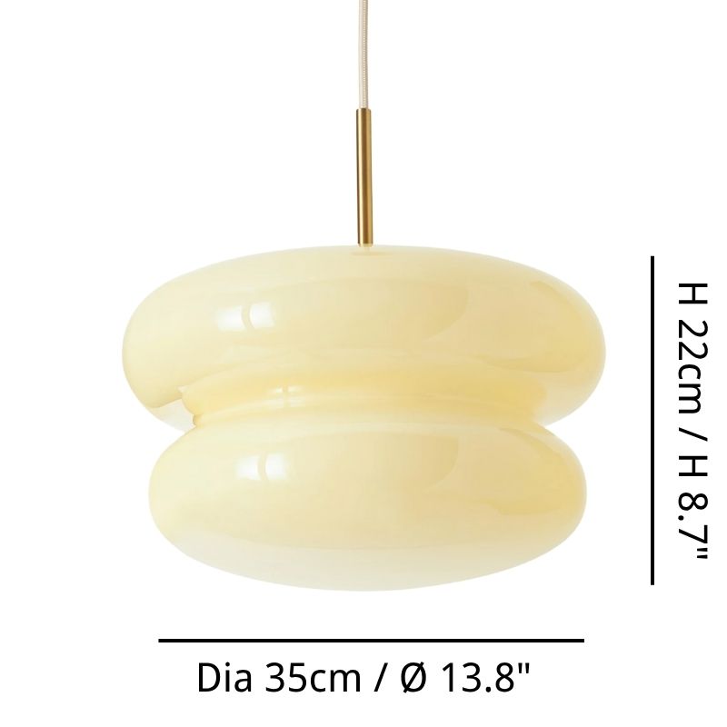 Afmetingen: diameter 35 cm en hoogte 22 cm